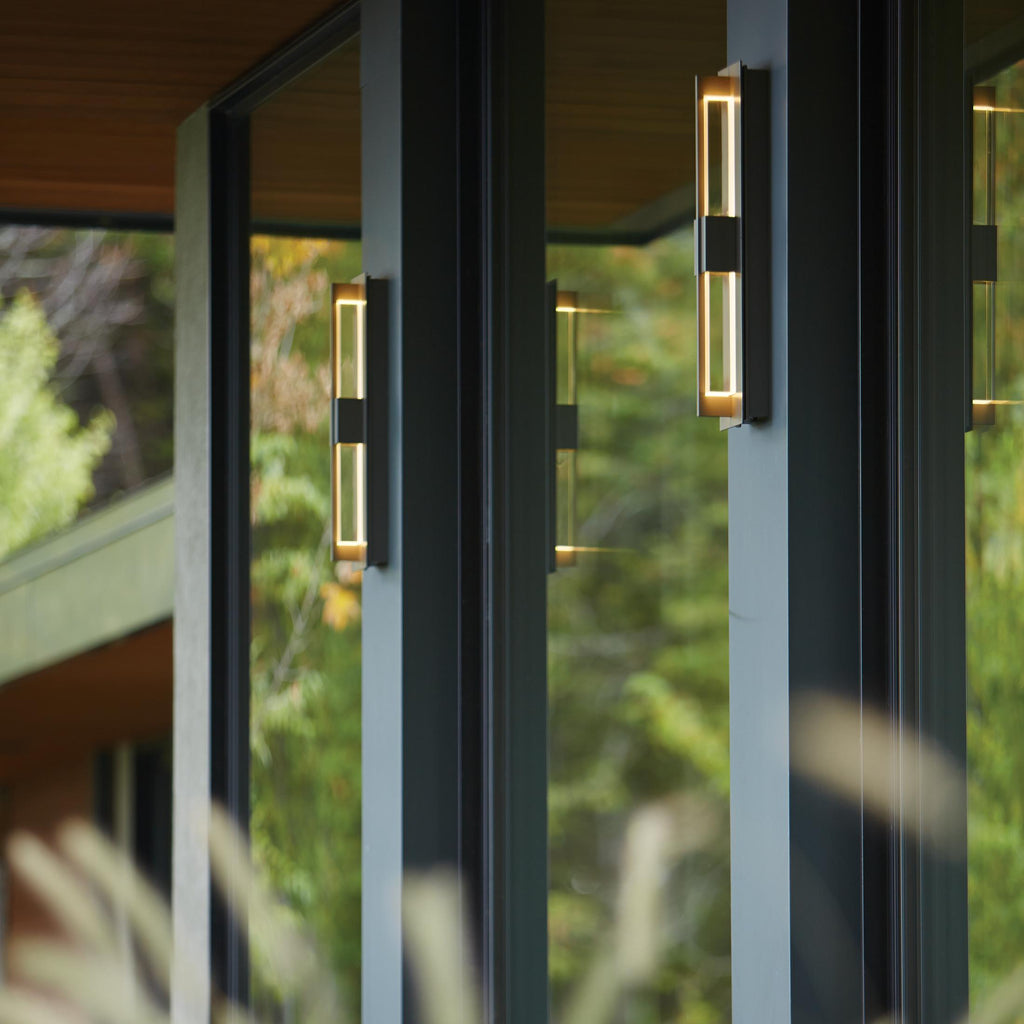 Hubbardton Forge Double Axis Large LED Outdoor Sconce