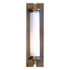 Hubbardton Forge Coastal Bronze Clear Glass (Zm) Fuse Outdoor Sconce