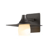 Hubbardton Forge Coastal Dark Smoke Opal Glass (Gg) Hood Outdoor Sconce