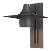 Hubbardton Forge Coastal Natural Iron Hood Large Dark Sky Outdoor Sconce