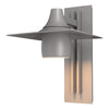 Hubbardton Forge Coastal Burnished Steel Hood Large Dark Sky Outdoor Sconce