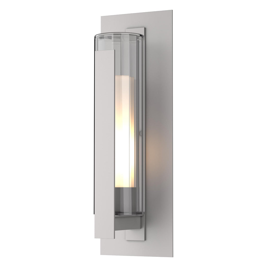 Hubbardton Forge Vertical Bar Fluted Glass Large Outdoor Sconce