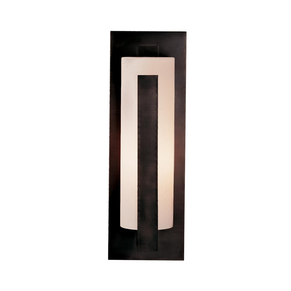 Hubbardton Forge Forged Vertical Bars Large Outdoor Sconce