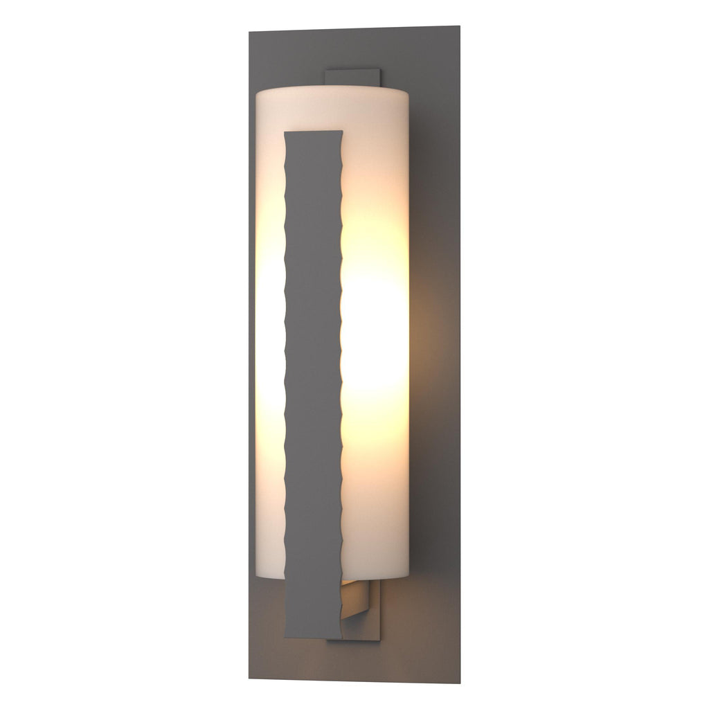 Hubbardton Forge Forged Vertical Bars Large Outdoor Sconce