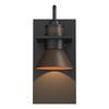 Hubbardton Forge Coastal Black Coastal Bronze Erlenmeyer Dark Sky Friendly Outdoor Sconce