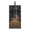 Hubbardton Forge Coastal Black Coastal Dark Smoke Erlenmeyer Dark Sky Friendly Outdoor Sconce