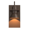 Hubbardton Forge Coastal Bronze Coastal Bronze Erlenmeyer Dark Sky Friendly Outdoor Sconce