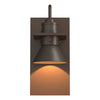 Hubbardton Forge Coastal Bronze Coastal Dark Smoke Erlenmeyer Dark Sky Friendly Outdoor Sconce