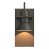 Hubbardton Forge Coastal Dark Smoke Coastal Natural Iron Erlenmeyer Dark Sky Friendly Outdoor Sconce