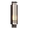 Hubbardton Forge Coastal Bronze Opal Glass (Gg) After Hours Small Outdoor Sconce