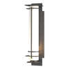 Hubbardton Forge Coastal Natural Iron Opal Glass (Gg) After Hours Outdoor Sconce