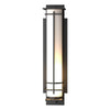 Hubbardton Forge Coastal Black Opal Glass (Gg) After Hours Large Outdoor Sconce