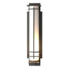 Hubbardton Forge Coastal Natural Iron Opal Glass (Gg) After Hours Large Outdoor Sconce