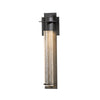 Hubbardton Forge Coastal Dark Smoke Seeded Clear Glass (Ii) Airis Small Dark Sky Friendly Outdoor Sconce