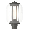 Hubbardton Forge Coastal Natural Iron Clear Glass (Zm) Fairwinds Outdoor Post Light