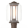 Hubbardton Forge Coastal Bronze Clear Glass (Zm) Fairwinds Outdoor Post Light