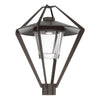 Hubbardton Forge Coastal Bronze Clear Glass (Zm) Stellar Post Light