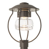 Hubbardton Forge Coastal Dark Smoke Clear Glass (Zm) Mason Post Light