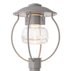 Hubbardton Forge Coastal Burnished Steel Clear Glass (Zm) Mason Post Light