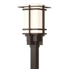 Hubbardton Forge Coastal Bronze Opal Glass (Gg) Tourou Outdoor Post Light