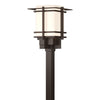 Hubbardton Forge Coastal Bronze Opal Glass (Gg) Tourou Large Outdoor Post Light