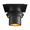 Hubbardton Forge Coastal Black Twilight Small Dark Sky Friendly Outdoor Semi-Flush