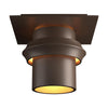 Hubbardton Forge Coastal Bronze Twilight Small Dark Sky Friendly Outdoor Semi-Flush