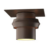 Hubbardton Forge Coastal Bronze Twilight Dark Sky Friendly Outdoor Semi-Flush