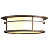 Hubbardton Forge Coastal Bronze Opal Glass (Gg) Province Outdoor Flush Mount