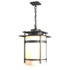 Hubbardton Forge Coastal Natural Iron Opal Glass (Gg) Banded Large Outdoor Fixture