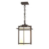 Hubbardton Forge Coastal Dark Smoke Opal Glass (Gg) Tourou Large Outdoor Ceiling Fixture