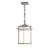 Hubbardton Forge Coastal Burnished Steel Opal Glass (Gg) Tourou Large Outdoor Ceiling Fixture