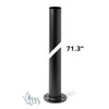 Hubbardton Forge Coastal Black Round Outdoor Post