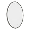 Hubbardton Forge Natural Iron Beveled Oval Mirror