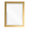 Hubbardton Forge Modern Brass Metra Large Beveled Mirror