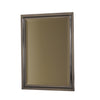 Hubbardton Forge Dark Smoke Rook Beveled Mirror