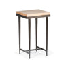 Hubbardton Forge Dark Smoke Natural Maple Wick Side Table