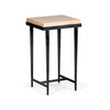 Hubbardton Forge Black Natural Maple Wick Side Table