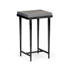 Hubbardton Forge Black Grey Maple Wick Side Table