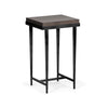 Hubbardton Forge Black Espresso Maple Wick Side Table