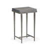 Hubbardton Forge Natural Iron Grey Maple Wick Side Table