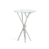 Hubbardton Forge Sterling Glass Top (Va) Brindille Accent Table