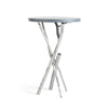 Hubbardton Forge Sterling Grey Maple Brindille Wood Top Accent Table