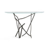 Hubbardton Forge Dark Smoke Glass Top (Va) Brindille Console Table