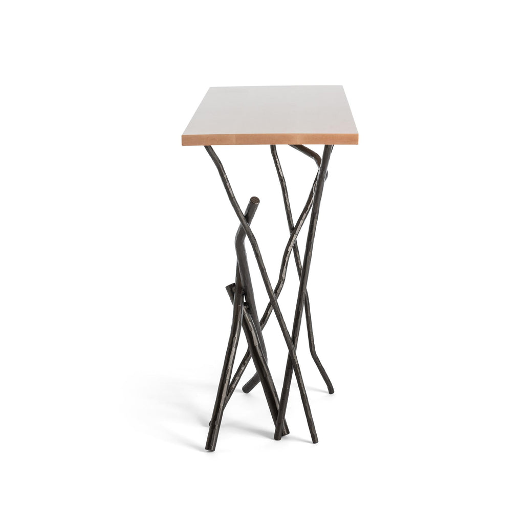 Hubbardton Forge Brindille Wood Top Console Table