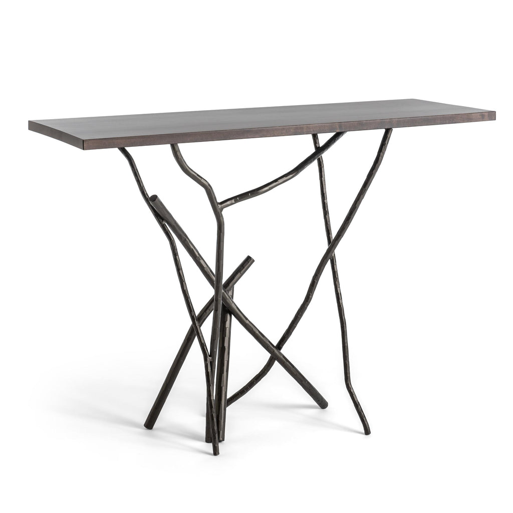 Hubbardton Forge Brindille Wood Top Console Table