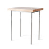 Hubbardton Forge Sterling Natural Maple Senza Wood Top Side Table