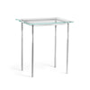 Hubbardton Forge Sterling Glass Top (Va) Senza Side Table