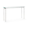 Hubbardton Forge Sterling Glass Top (Va) Senza Console Table