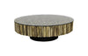 Phillips Collection Manhattan Round With Glass Coffee Table